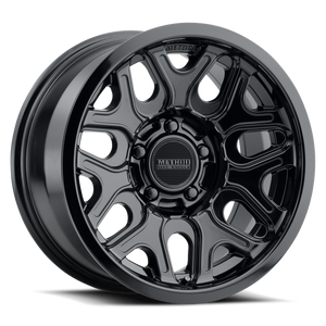 Method MR322 / 17x8.5 / 6x5.5 BP / 0ET / 4.72in BS / 106.25mm CB - Gloss Black Wheel