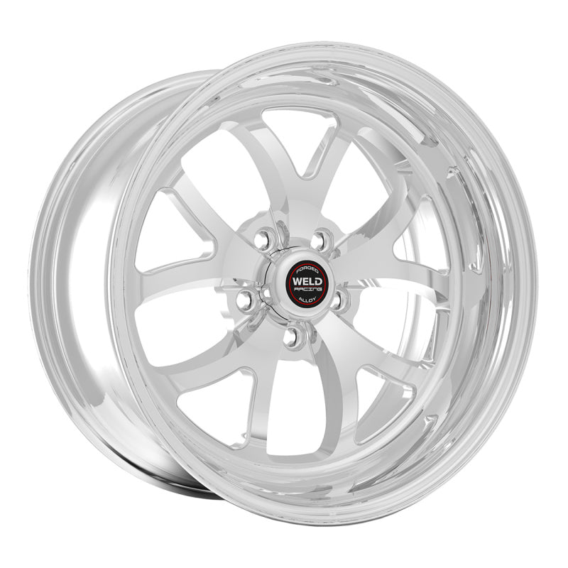 Weld RT-S S76 17x10.5 / 5x120mm BP / 7.7in. BS Polished Wheel - Non-Beadlock