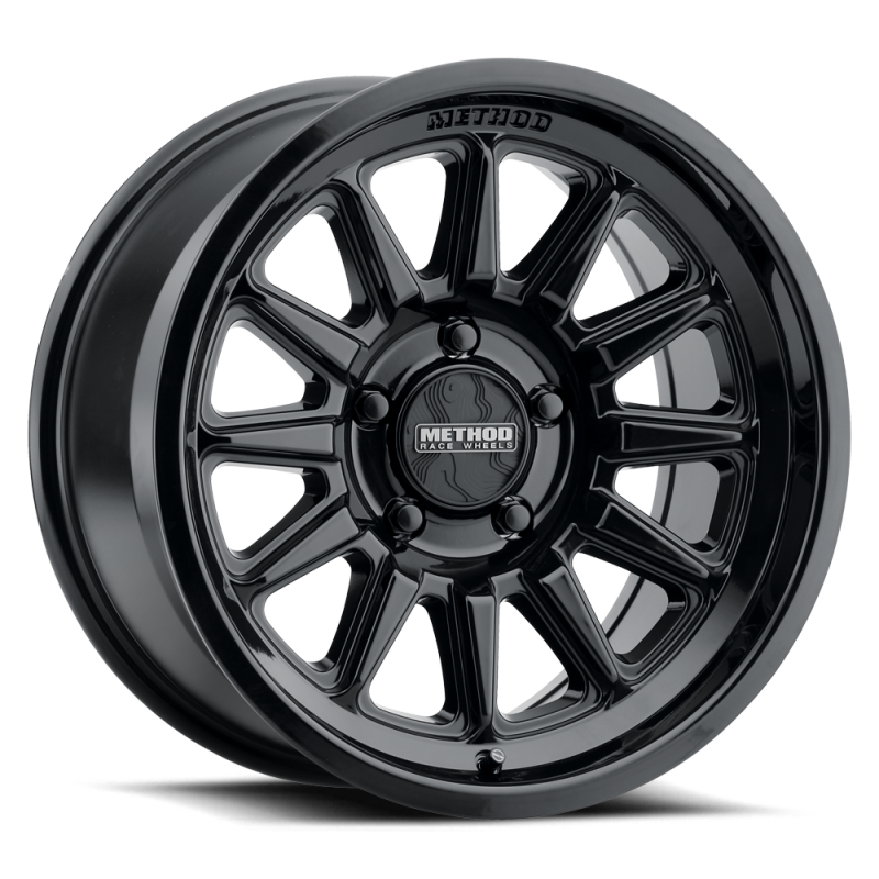 Method MR323 20x9 / 6x5.5 BP / 12ET / 5.44in BS / 106.25mm CB - Gloss Black Wheel