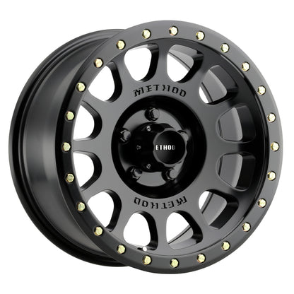 Method MR305 NV 16x8 0mm Offset 5x4.5 83mm CB Matte Black Wheel