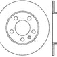 StopTech Power Slot 3/99-06 Audi TT (exc Quattro) / 12/98-10 VW Golf Right Rear Slotted CRYO Rotor