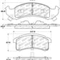 StopTech Performance Brake Pads