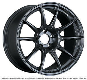 SSR GTX01 18x9.5 5x114.3 15mm Offset Flat Black Wheel