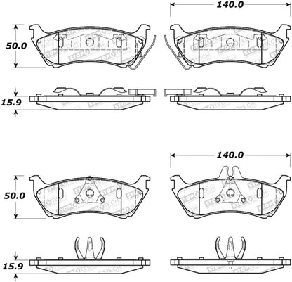 StopTech Street Brake Pads