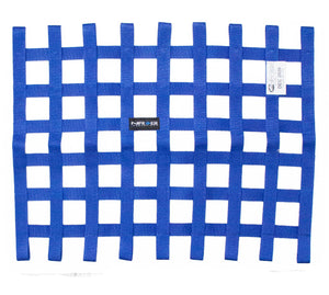 NRG SFI 27.1 Window Net 18in. x 23in. - Blue