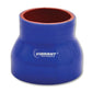 Vibrant 4 Ply Reinforced Silicone Transition Connector - 2.75in I.D. x 3in I.D. x 3in long (BLUE)