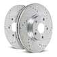 Power Stop 07-12 Dodge Caliber Front Evolution Drilled & Slotted Rotors - Pair