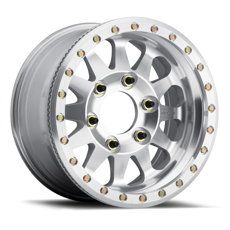 Method MR101 Beadlock 17x9 -12mm Offset 6x135 87mm CB Raw Machined w/BH-H24125 Wheel