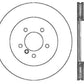 StopTech 01-06 BMW 330 Drilled Right Front Rotor