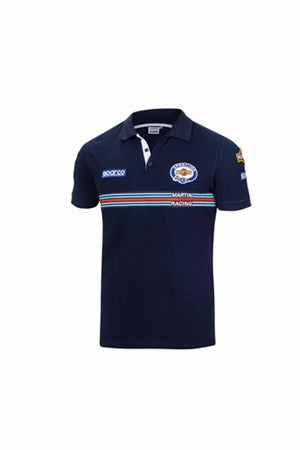 Sparco Polo Replica Martini-Racing Small Navy