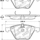 StopTech Performance 07-09 BMW E90/E92/E93 335i Coupe/Sedan Front Brake Pads D918