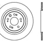 StopTech Slotted & Drilled Sport Brake Rotor