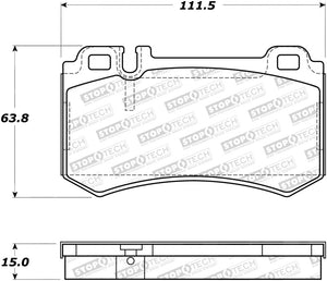 StopTech Street Brake Pads