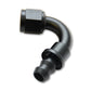 Vibrant Push-On 120 Degree Hose End Elbow Fitting - -6AN