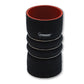 Vibrant 4 Ply Aramid Reinf Silicone Hump Hose conn 3in ID x 6in long 3 reinforcement ring MATTE BLK