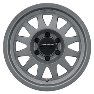 Method MR704 17x8.5 0mm Offset 8x6.5 130.81mm CB Matte Titanium Wheel