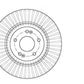 StopTech Drilled Sport Brake Rotor