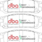 DBA 1998 Subaru Impreza RS Sedan SP Performance Rear Brake Pads