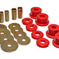 Energy Suspension 90-94 Mitsubishi Eclipse FWD Red Sub-Frame Bushing Set