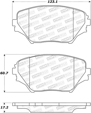 StopTech Street Brake Pads