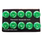 NRG Fender Washer Kit w/Color Matched M6 Bolt Rivets For Plastic (Green) - Set of 10