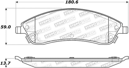 StopTech Street Brake Pads