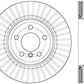 StopTech 12-16 BMW 335i Slotted & Drilled Rear Left Rotor