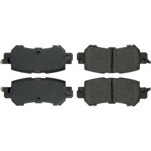 Centric Posi-Quiet Semi-Metallic Brake Pads w/Hardware - Front