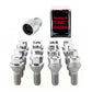 McGard 4 Lug Hex Install Kit w/Locks (Cone Seat Bolt) M12X1.25 / 17mm Hex / 22.0mm Shank L. - Chrome