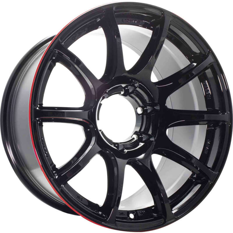 Gram Lights 57TransX Rev Limit 18x9 +00 6x139.7 Black Machining / E-Pro Coat (BLJ)