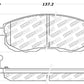 StopTech Performance 02-04 Infiniti I30/I35 / 02-06 Nissan Altima Front Brake Pads