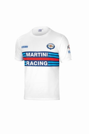 Sparco T-Shirt Martini-Racing Large White