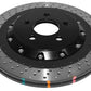 DBA 15-20 Ford Mustang GT (w/Performance Package) Rear 5000 Series Drilled Rotor w/Black Hat