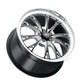 Weld Belmont 20x10.5 / 5x127 BP / ET13 BS6.25 Gloss Black MIL DIA 78.1