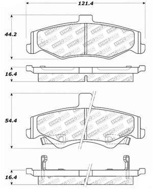 StopTech Street Touring Brake Pads