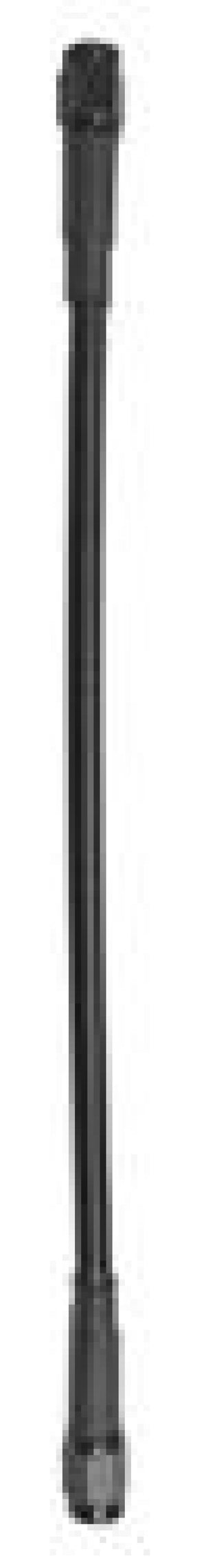 Fragola -3AN Black Covered Assembly Straight x Straight 20in