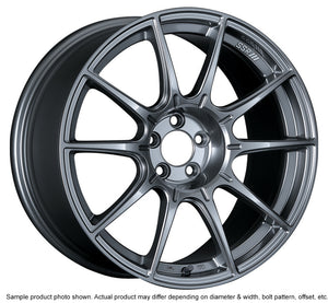 SSR GTX01 18x9.5 5x114.3 40mm Offset Dark Silver Wheel