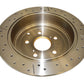 DBA 10-15 Lexus RX350 Rear Drilled & Slotted Street Series Rotor