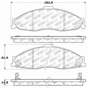 StopTech Street Touring Brake Pads