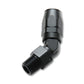 Vibrant -8AN Male NPT 45Degree Hose End Fitting - 1/2 NPT