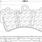 StopTech Street Touring Porsche Brake Pads