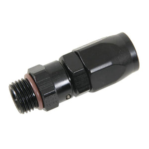 Fragola -8AN Straight x 3/4-16 (8) Hose End - Black