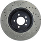 StopTech 04-10 BMW 5-Series & 6-Series Drilled Left Front Rotor