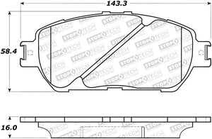 StopTech Street Brake Pads