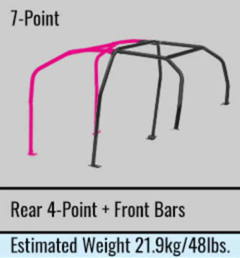 Cusco CT9A 7-PT Chromoly 4 Passenger Dash Thru Roll Cage (S/O/No Cancel)