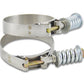 Vibrant SS T-Bolt Clamps Pack of 2 Size Range: 4.28in to 4.58in OD For use w/ 4in ID Coupling