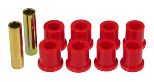 Prothane 73-81 Ford F100/150 Rear Frame Shackle Bushings - Red