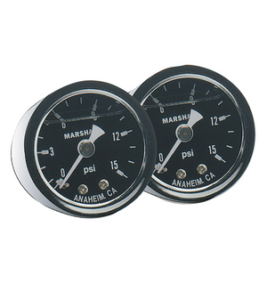 Fragola Fuel Pressure Gauge 0-60 PSI Dry