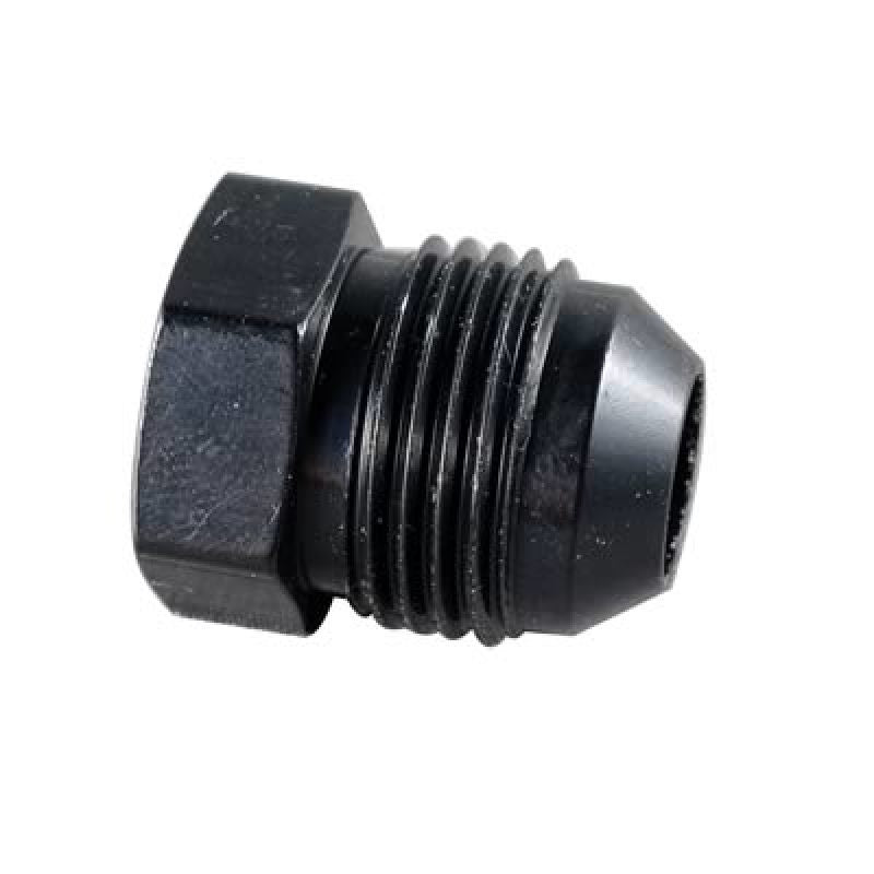 Fragola -4AN Aluminum Flare Plug - Black