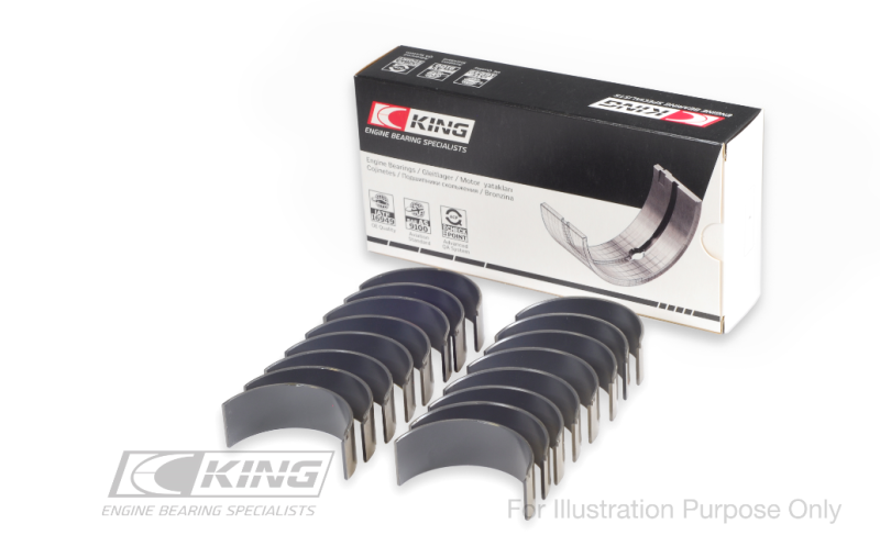 King Toyota 3UR-FE (Size 0.25) Connecting Rod Bearing Set